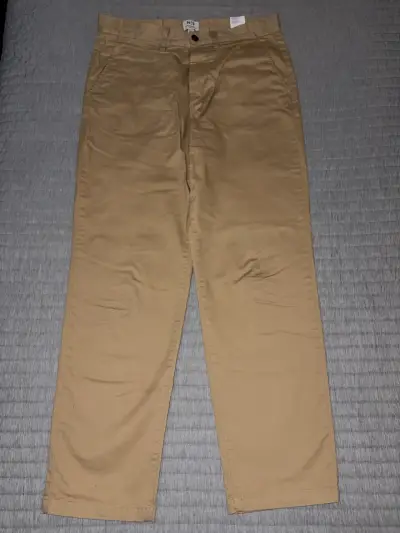 Pantalones beige casuales para hombre No9 - miniatura 1