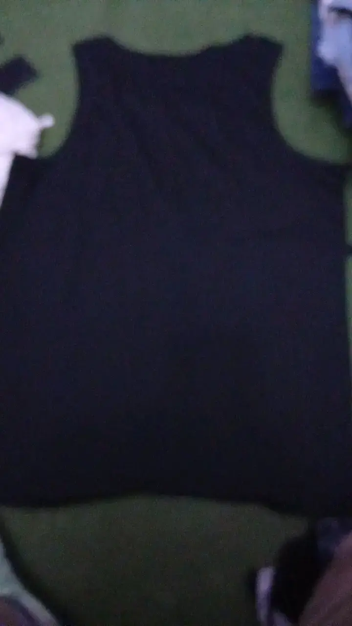 Polera sin mangas Spalding negra para deporte - 2