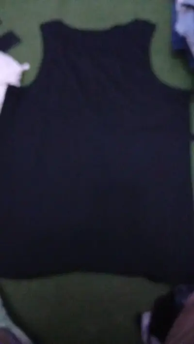 Polera sin mangas Spalding negra para deporte - miniatura 2