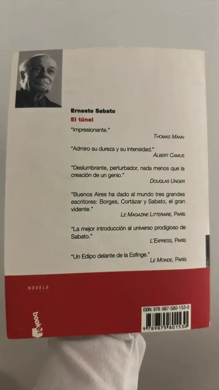 Libro 'El túnel' de Ernesto Sabato - 2