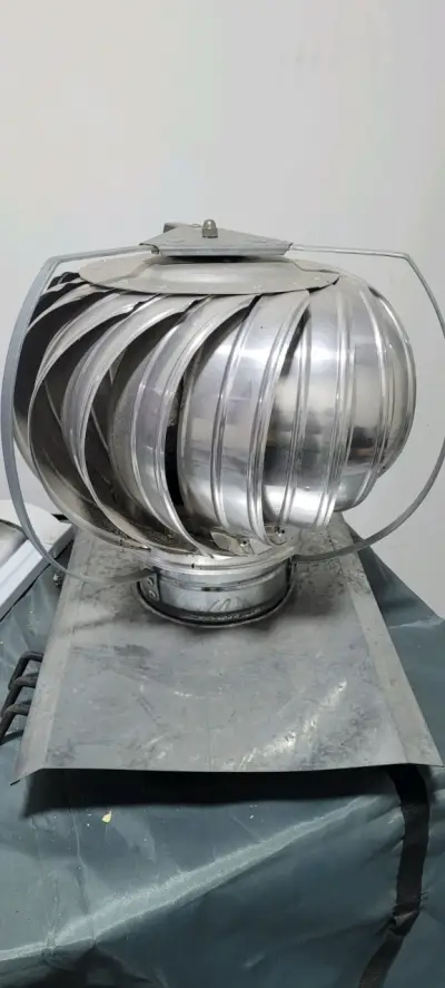 Extractor de Aire Giratorio de Metal - miniatura 1