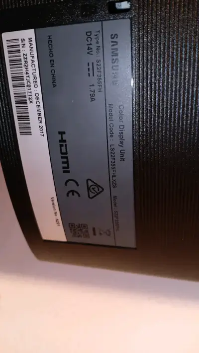 Monitor Samsung S22F350 Full HD 22 pulgadas - miniatura 3