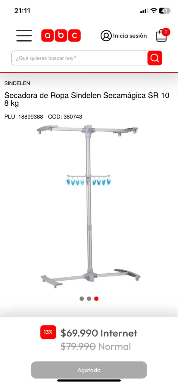 Secadora de Ropa  Sindelen Secamágica SR 10 8 kg - 2