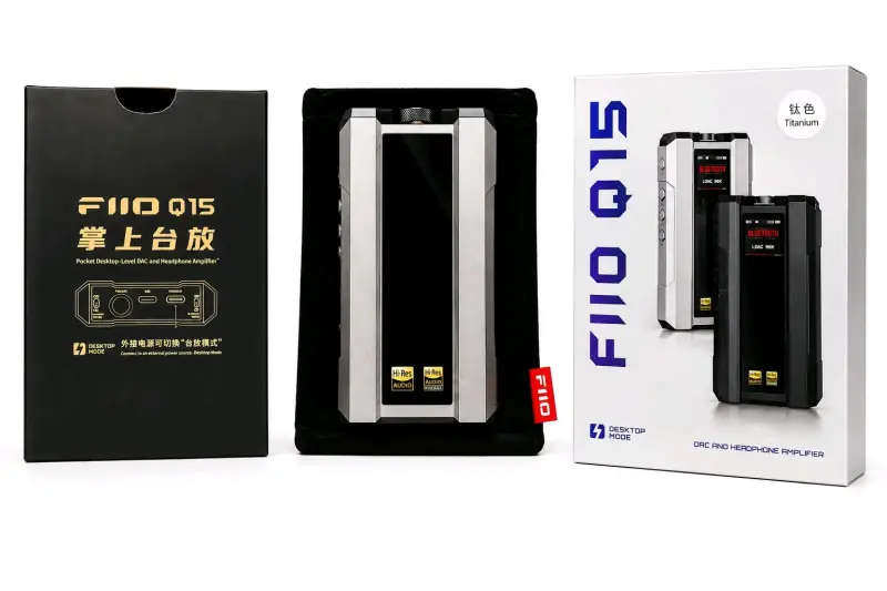 Amplificador de Auriculares FiiO Q15 Bluetooth - 2