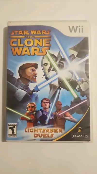 Star Wars The Clone Wars wii - miniatura 1