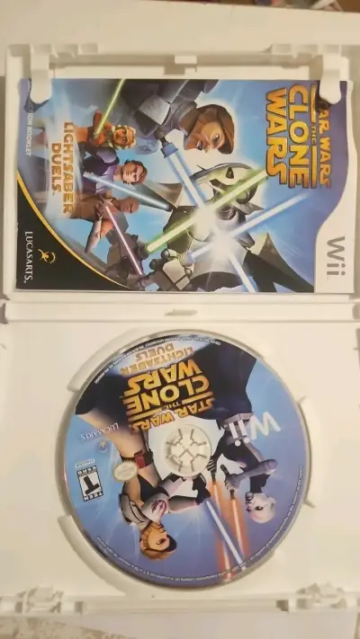 Star Wars The Clone Wars wii - miniatura 2