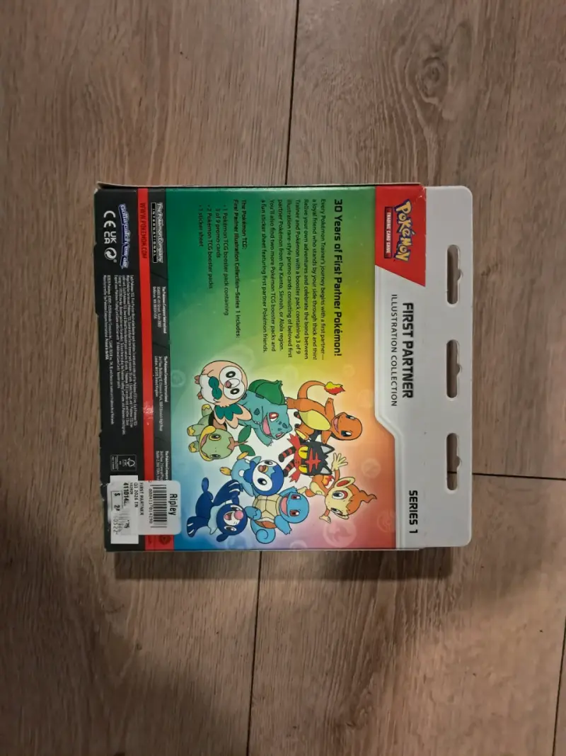 Colección de Ilustraciones Pokémon Serie 1 - 4