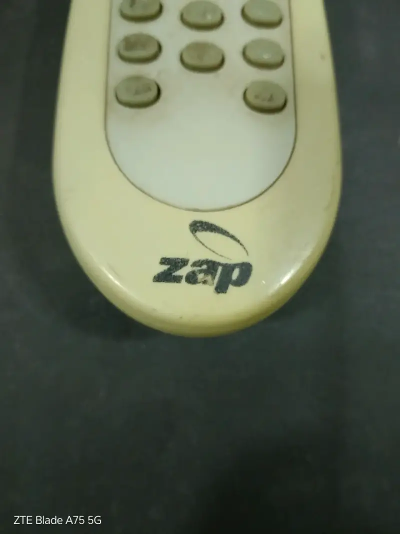 Control remoto antiguo ZAP ( Telmex ) año 2015 - 3