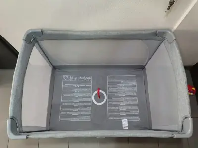 Cuna Corral Plegable Joie Gris - miniatura 3