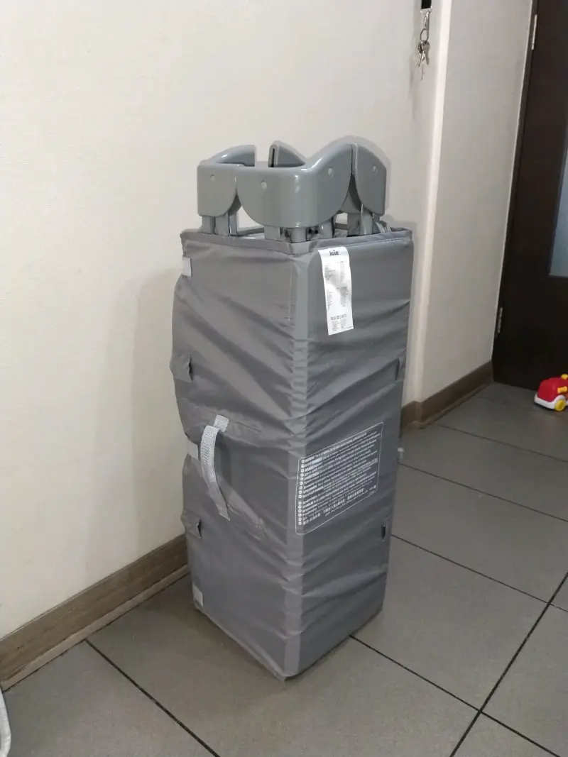 Cuna Corral Plegable Joie Gris - 5