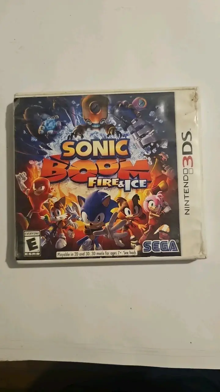 Sonic Boom Fire & Ice Nintendo 3DS - 1