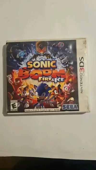 Sonic Boom Fire & Ice  Nintendo 3DS - miniatura 1