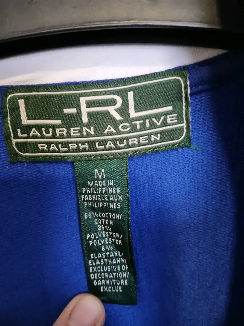 Poleron deportivo azul Ralph Lauren - 4