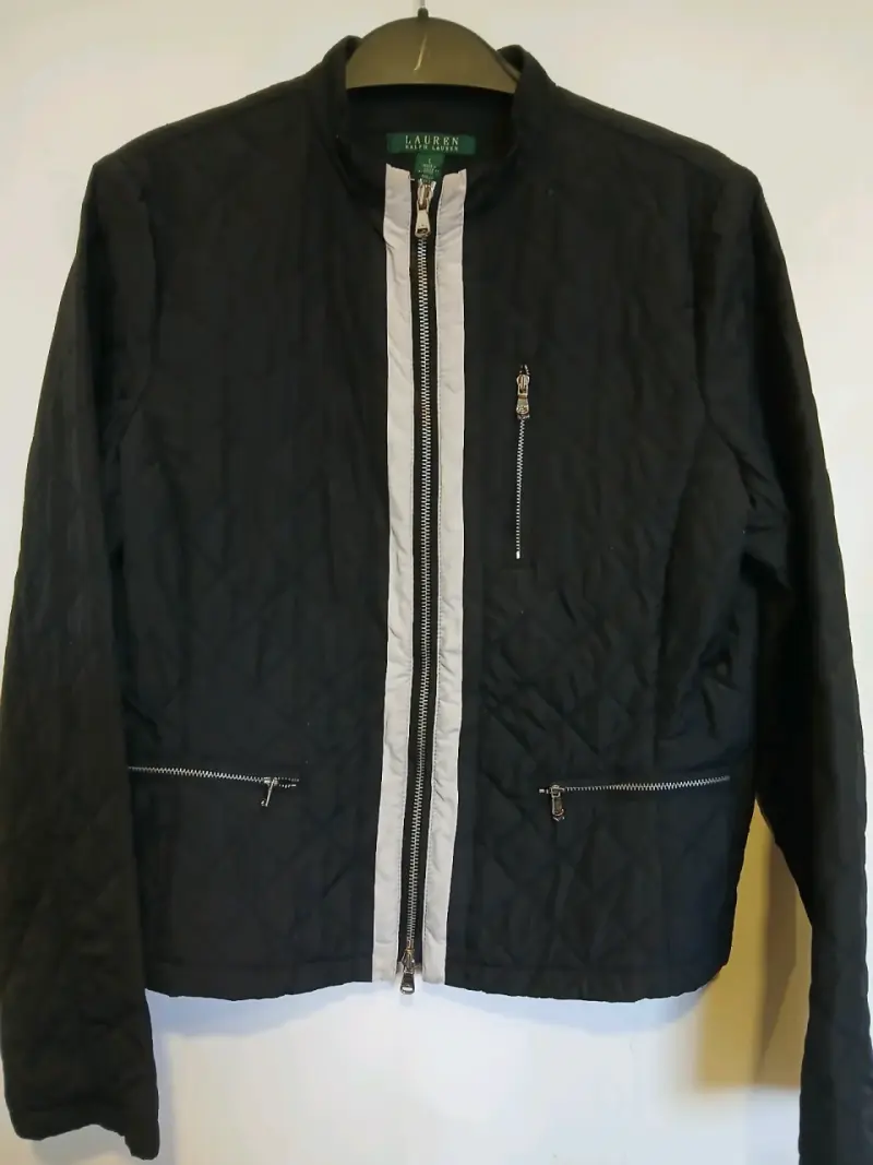 Chaqueta acolchada negra Lauren Ralph Lauren - 1