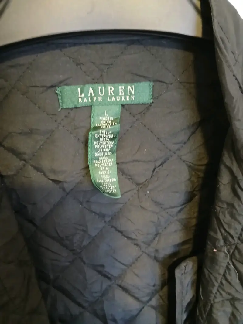 Chaqueta acolchada negra Lauren Ralph Lauren - 3