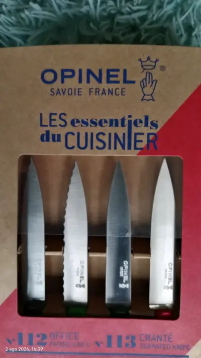 Set de cuchillos Opinel Les Essentiels de cocina - miniatura 1