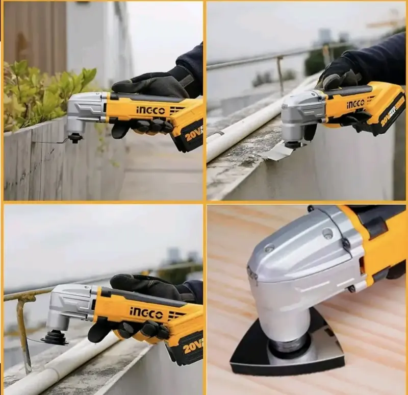 Herramienta multifuncional inalámbrica Ingco 20V - 3
