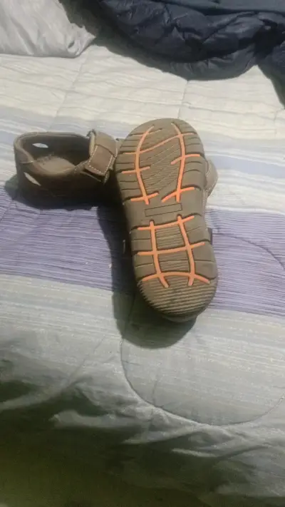 Sandalias de cuero marrón para hombre - miniatura 3