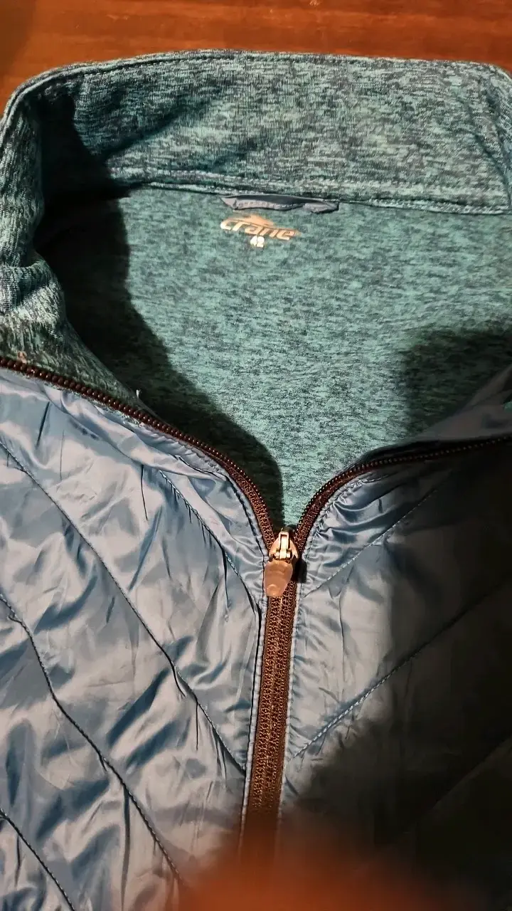Chaqueta deportiva azul para mujer - 2