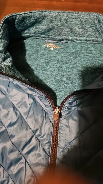 Chaqueta deportiva azul para mujer - miniatura 2