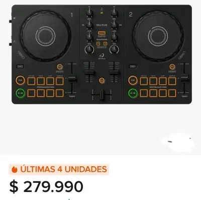 Controlador DJ AlphaTheta DDJ-FLX2 con Pads - miniatura 1