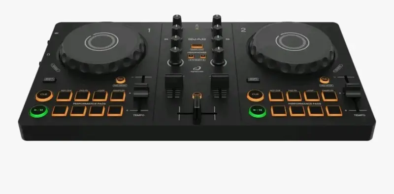 Controlador DJ AlphaTheta DDJ-FLX2 con Pads - 5