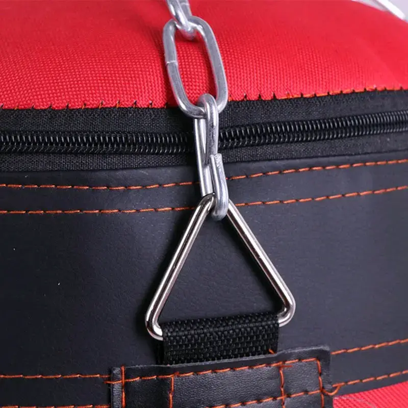 Saco de Boxeo Rojo con Cadena y Refuerzo 1.20 cm - 4