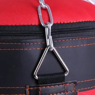 Saco de Boxeo Rojo con Cadena y Refuerzo 1.20 cm - miniatura 4