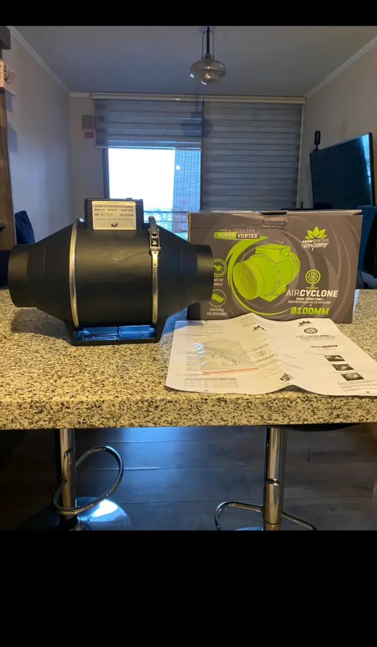 Kit de Cultivo Interior+Vent+Luz+Accesorios. - 5