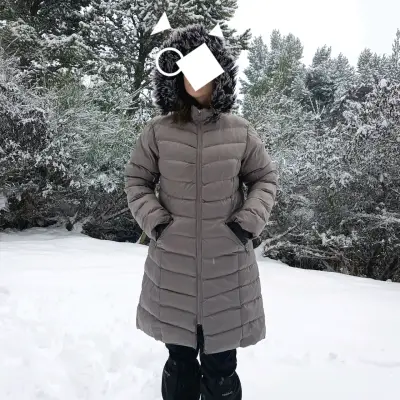Parka larga acolchada para invierno - miniatura 2