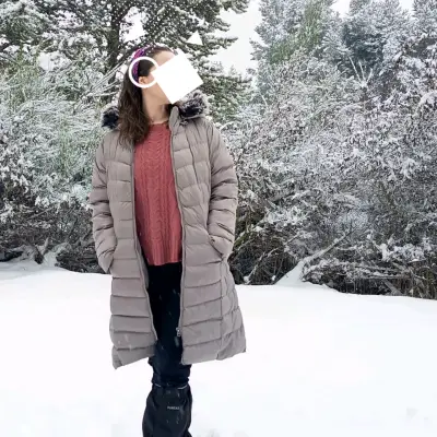 Parka larga acolchada para invierno - miniatura 3