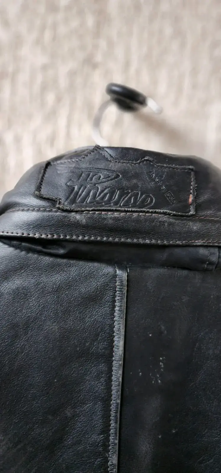 Chaqueta de cuero negra Úrsula - 3