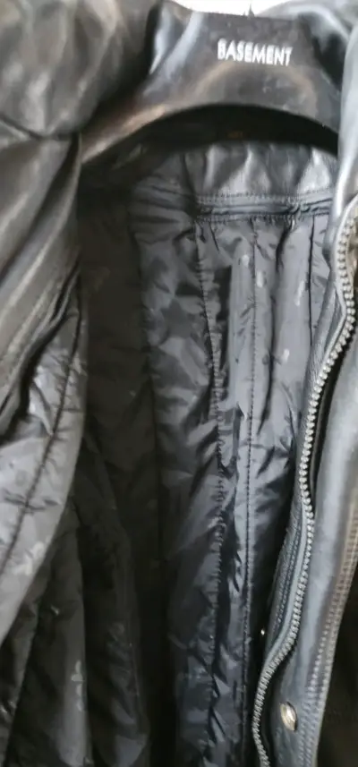 Chaqueta de cuero negra Úrsula - miniatura 4