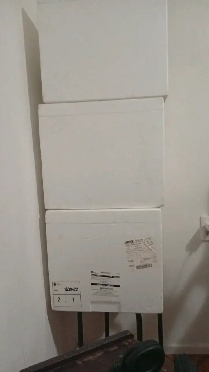 Caja de poliestireno para almacenamiento térmico - 1