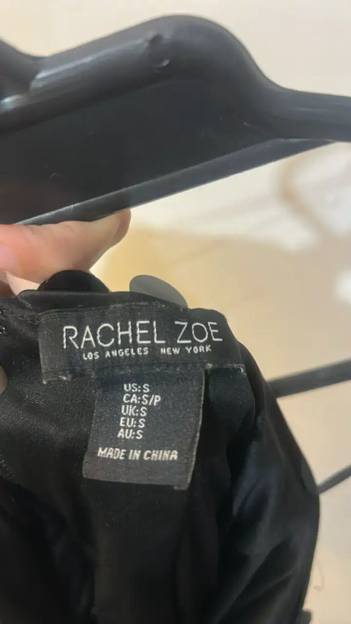 Falda de lentejuelas negra Rachel Zoe - 3
