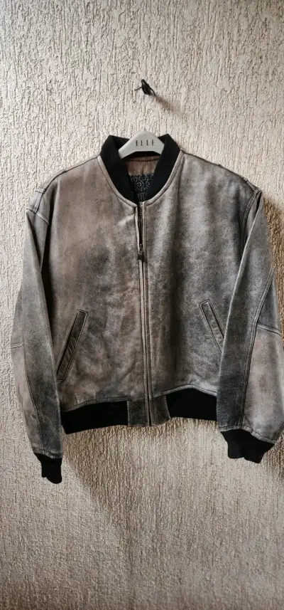 Chaqueta de cuero bomber m-1 - miniatura 1