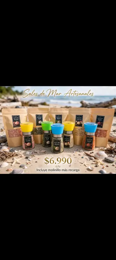 Sal de Mar Cebolla Ajo con Molinillo - miniatura 2