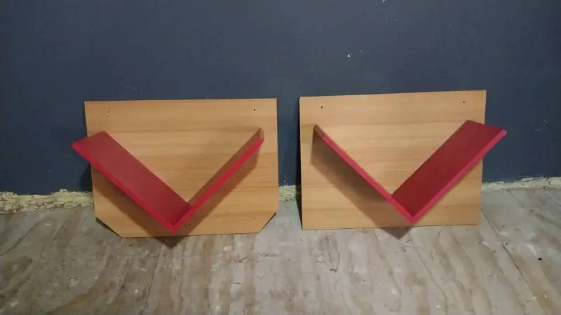 Estantes de madera con diseño moderno - 2