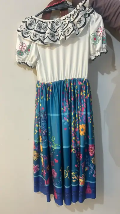 Vestido Maribel infantil floral con bolso - miniatura 2