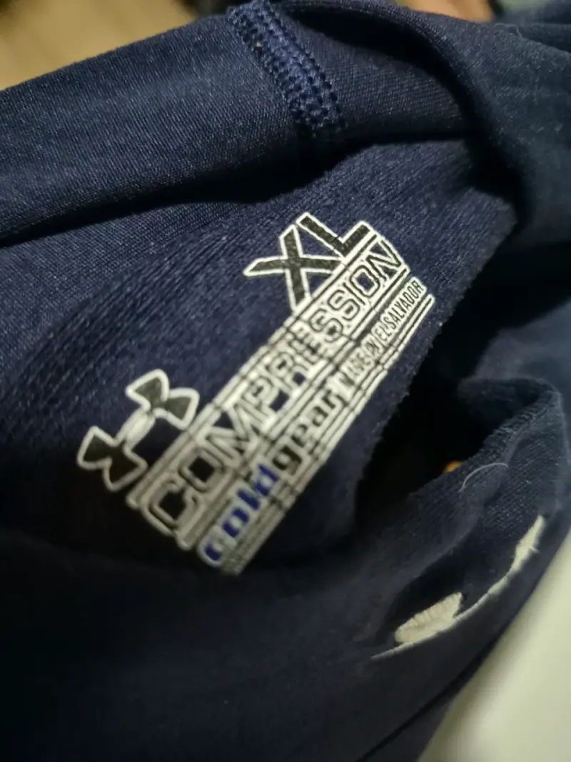 Polera térmica azul Under Armour ColdGear - 3