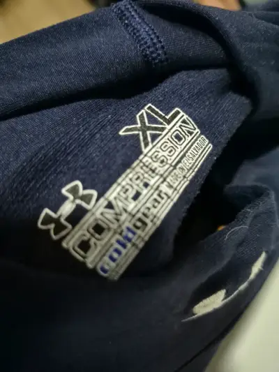 Polera térmica azul Under Armour ColdGear - miniatura 3