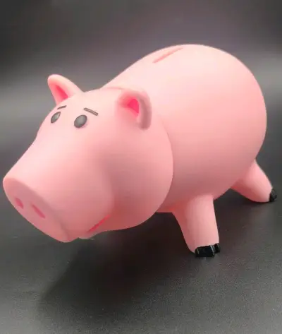Alcancía de cerdito hamm toy story chanchito - miniatura 1