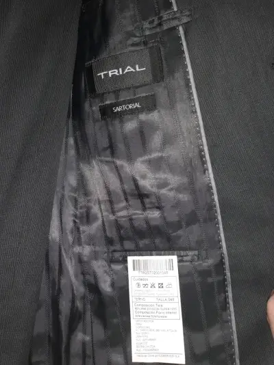 Blazer de Lana Seda para Hombre Trial - miniatura 2