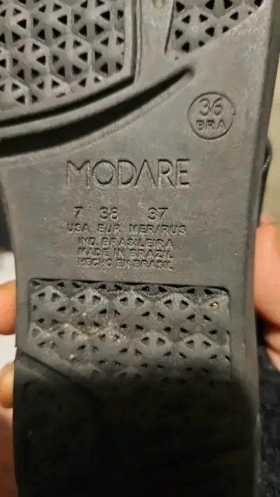 Sandalias negras Modare ultra confort - miniatura 3