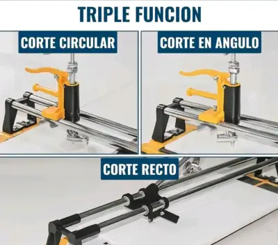 Cortadora de Cerámica Manual 60cm con Triple Función - miniatura 3