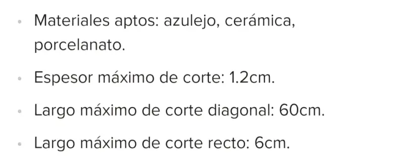 Cortadora de Cerámica Manual 60cm con Triple Función - 6