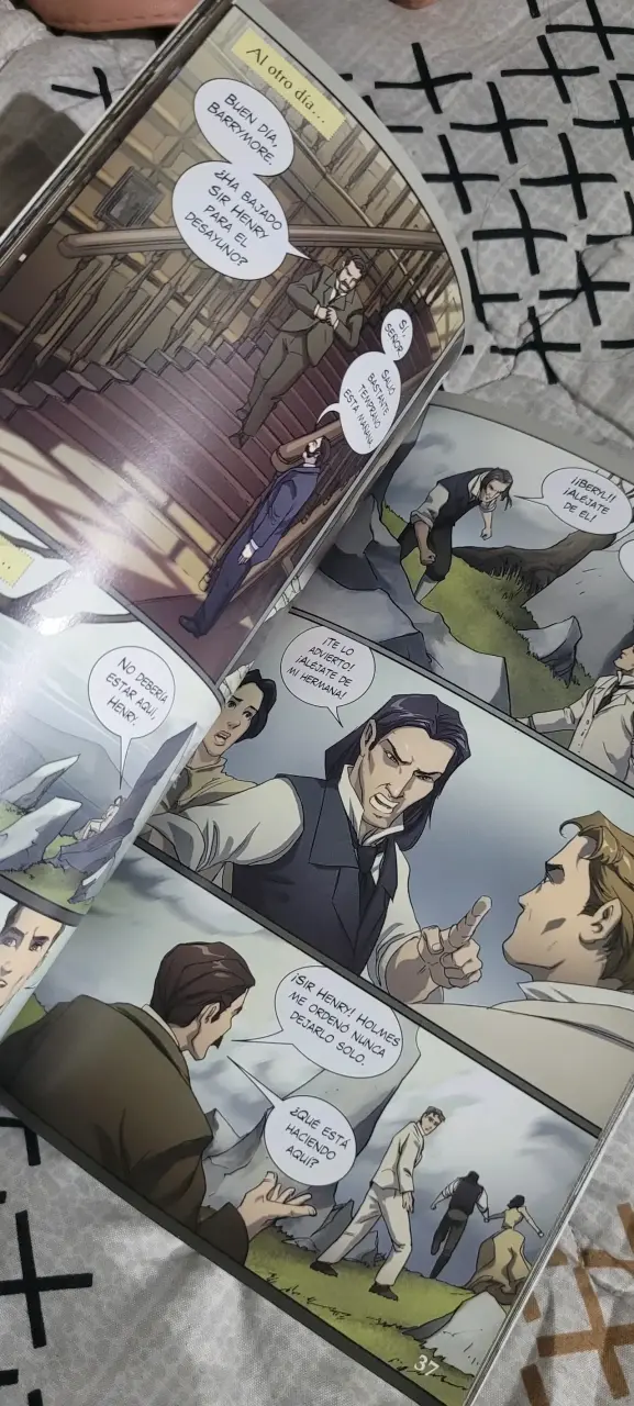 Novela gráfica El Sabueso de los Baskerville - 3