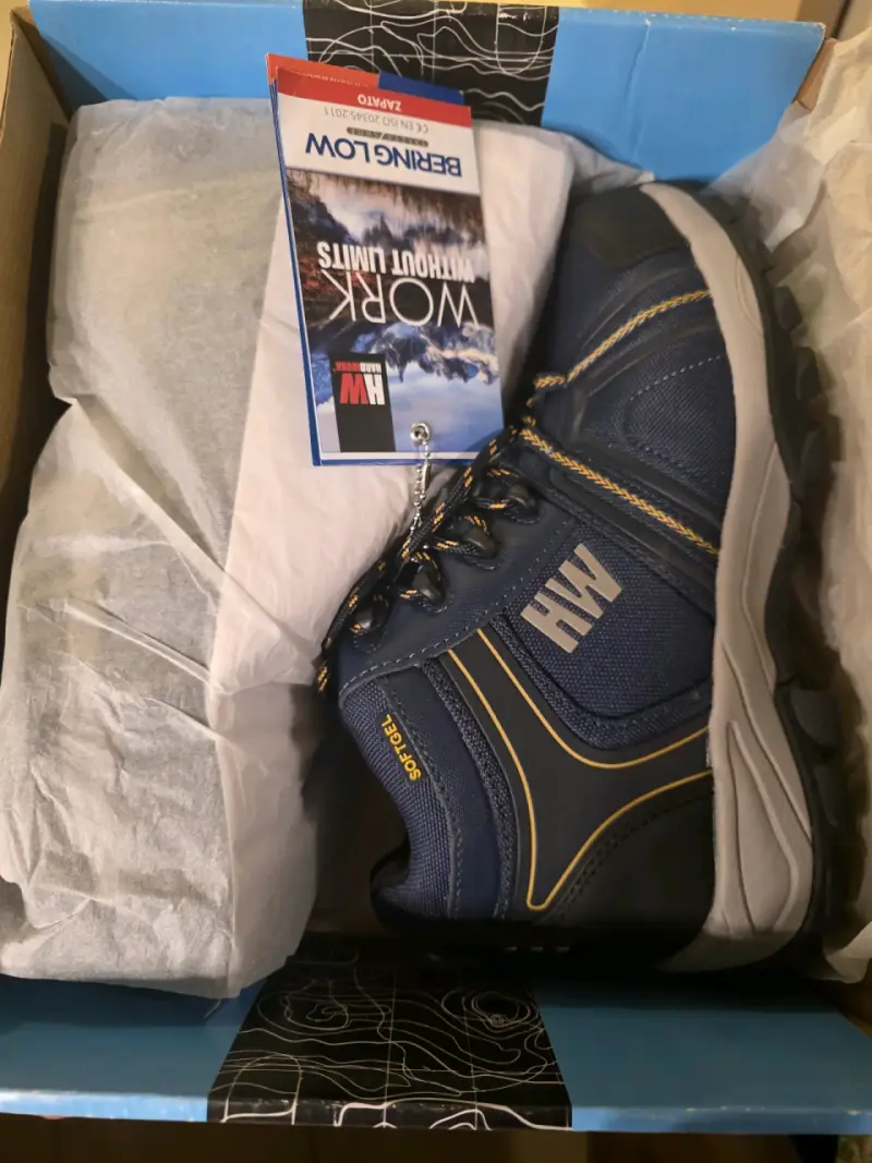 Zapatos de seguridad Bering Low Blue talla 41 - 1