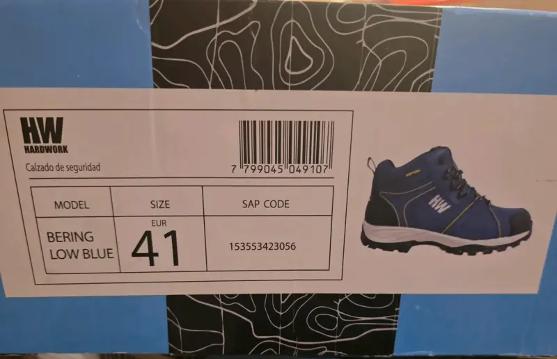 Zapatos de seguridad Bering Low Blue talla 41 - 2