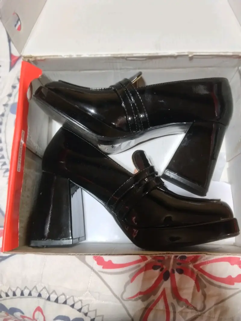 Zapatos de tacón alto negros Weide elegantes - 3